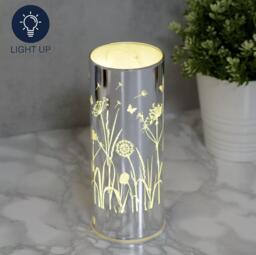Glass Flower Led Tube Light 20cm