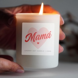 Candle For Mothers Day Gift Refillable Candles 250G/150G Her Cotton Wick Box Included - thumbnail 1