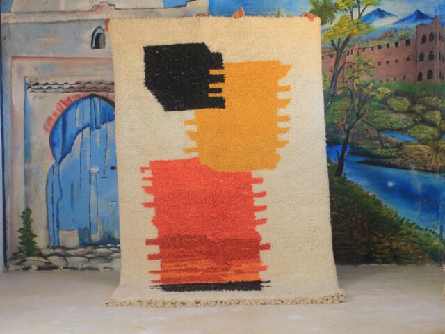Moroccan Rug, Custom Fabulous Boujad Authentic, Azilal Rug - image 1