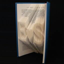E Heart S 2 Letters With Symbol Love Lovers Wedding Anniversary Gift Folded-Book Art Sculpture - thumbnail 2