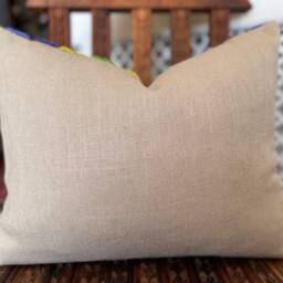 Designers Guild Fabric Velvet Moyka Citri Striped Cushion Cover 17x13 - thumbnail 3