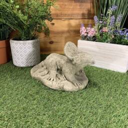 stone Garden Detailed Triceratops Dinosaur Concrete Ornaments - thumbnail 2
