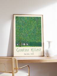 Gustav Klimt Poster, The Park, Exhibition Art Nouveau, Deco, Modern Print, Wall Decor, Birthday Gift A1/A2/A3/A4 - thumbnail 1