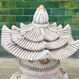 Massive Pagoda Sculpture Stone Lantern Statue Japanese Decoration Cement Asian Ornament Pagoda Lover Gift Traditional Figurine - thumbnail 4