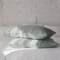 Linen Pillowcase With Envelope Closure, Various Colors Available, Soft Natural Linen Pillow Cover, Standard, Queen, King Pillowcase - thumbnail 3