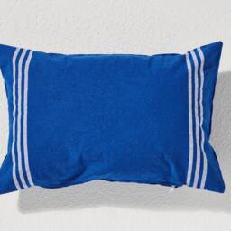 Blue Pillow Cover, Cushion Marine Hamptons Style Cushion, Coastal Case, Outdoor Cover 40x60 cm - thumbnail 3
