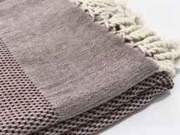Turkish Towel, Burgundry Hammam Bath Peshtemal, Cotton Turkish Towel Gift For Her, Travel Wedding
