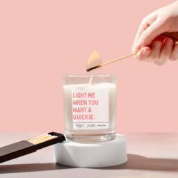 Boyfriend Candle Gift. Candle. Rude Funny Boyfriend - thumbnail 2