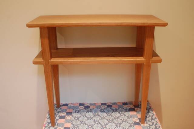 Modern Cherry Side Table - image 1