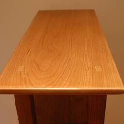 Modern Cherry Side Table - thumbnail 4