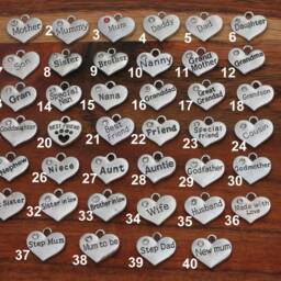 Angel Wings Pendant Memorial Christmas Gift Tree Decoration Mum Dad Grandad Nan - thumbnail 2
