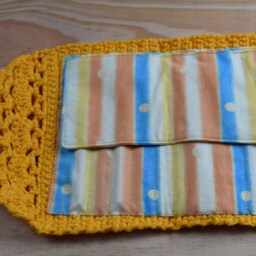 Artist's Carrying Case For Knitting Needles, Brushes, Pencils, Crochet Hooks Organize, Organizer With Flap - thumbnail 3