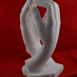 The Cathedral - Le Cathedrale Rodin Statue New 18 cm - 7, 1 Inch - thumbnail 4