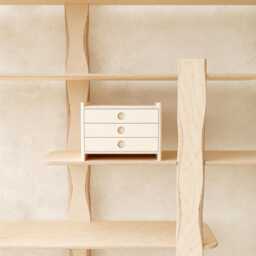 Filing Cabinet, Handmade From Birch Plywood, Chest Of Drawers, Box, Modern Minimalist Design, Office File Organizer, Table Top Storage - thumbnail 2