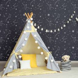 Constellation Wall Stencil Reusable Plastic Template For Diy Decor - thumbnail 2