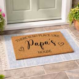 Granny's Announcement Gift - Heart Design Mat Functional Entryway Accent - thumbnail 3