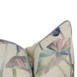 Voyage - Cheriton Skylark Stunning Watercolour Lotus Cushion Cover Handmade Throw Pillow Designer Home Decor - thumbnail 3