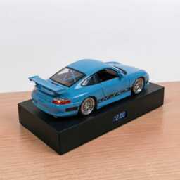 Porsche 911 Gt3 Rs Alarm Clock - Realistic Engine Sound, Working Headlights, Handmade, Car Enthusiast Gift - thumbnail 3