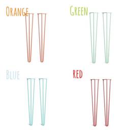 Dining Table With Hairpin Legs - thumbnail 4