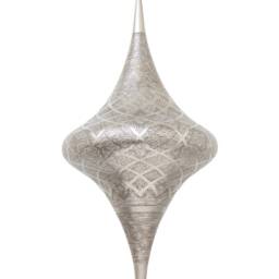 Handmade Moroccan Brass Pendant Lamp, Unique Home Decor Chandelier Fixture, Elegant Morocco Lighting, Ceiling Lamp - thumbnail 3