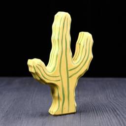 Cactus Toy - Wooden Pretend Play Playscape Dadakacraft Waldorf & Montessori Inspired Kids - thumbnail 3