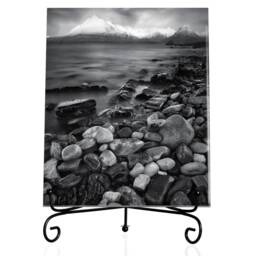Isle Of Skye Mountain Scene Ceramic Art Tile, Scotland Landscape - thumbnail 3