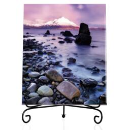 Isle Of Skye Mountain Scene Ceramic Art Tile, Scotland Landscape - thumbnail 2