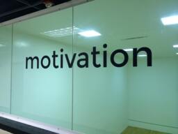 Sports Motivation Vinyl Wall Decal. Typography Word Decal - thumbnail 1