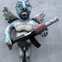 Ceramic Guardian Angel - thumbnail 2