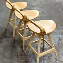 Mid Century Modern Swivel Counter Stool Tractor Seat Bar Stool, Usa Made - thumbnail 3