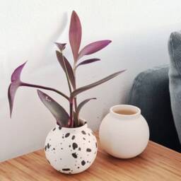Minimalist Vase, Ceramic Flower Pot, Modern Home Decor, Bud Scandinavian Ceramics & Pottery Vases - thumbnail 3