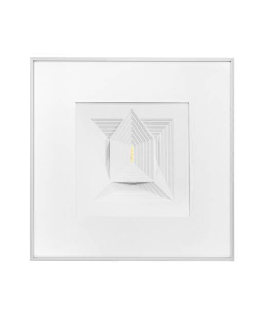 Hus Wall Sculpture, Scandinavian Design, Original Artwork, Minimalist Art Decor - image 1