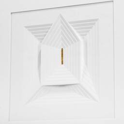 Hus Wall Sculpture, Scandinavian Design, Original Artwork, Minimalist Art Decor - thumbnail 3