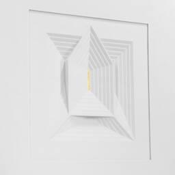 Hus Wall Sculpture, Scandinavian Design, Original Artwork, Minimalist Art Decor - thumbnail 2