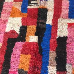 Moroccan Rug Boujaad/Antique Wool Rug Bohemian Berber Atlas Vintage 152 X 256 cm 4.98 8.39 Ft Bouj 502 - thumbnail 2
