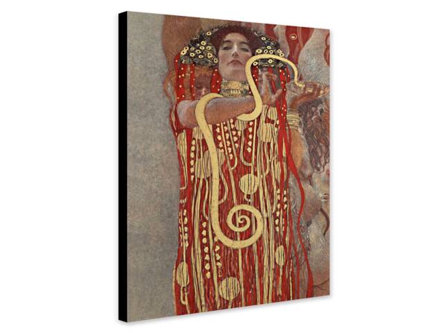 Hygieia By Gustav Klimt - Wall Art Wrapped Framed Canvas Rolled Photo/Poster Print - image 1
