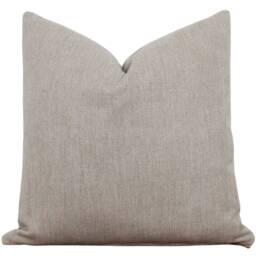 Herringbone Pattern Pillow Cover Beige Tan Throw Accent Decorative - Talan - thumbnail 3