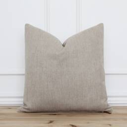 Herringbone Pattern Pillow Cover Beige Tan Throw Accent Decorative - Talan - thumbnail 1