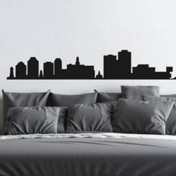 Halifax Wall Decal, Skyline Vinyl Nova Scotia Cityscape, Sticker Vinyl, Canada Sticker, Office Decal - thumbnail 3