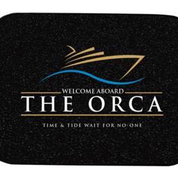 Personalised Boat Mat - Blue Boat, Narrowboat Door Mat 44 X 32cm Sm101 - thumbnail 2