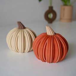 Pumfold - Pumpkin Storage Box - Single Item - Fall Decorative Container Halloween Candy Dish - thumbnail 2
