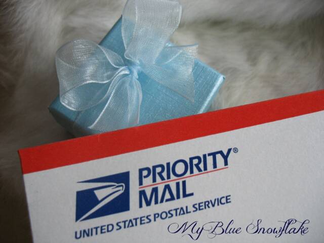 Express Mail International Upgrade Days By My Blue Snowflake