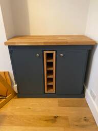 Ipswich Bespoke Kitchen Island, Painted in Your Own Colour Choice