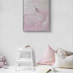 Woman Touches Jesus Painting, Christian Home Decor, Original Canvas Art - thumbnail 3
