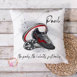 Rugby Cushion, Pillow, Gift, Player, Gift For Him, Lover, Rugby, Fan, Birthday Rugby - thumbnail 3