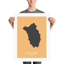 Kilkenny Map Print, County Wall Art - thumbnail 3