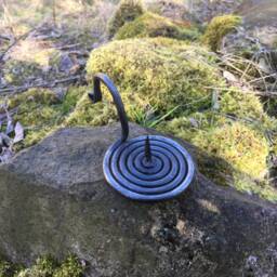 Handmade Candlabra, Candlestick, Blacksmith Forge, History, Medieval, Iron, Steel - thumbnail 2