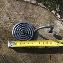 Handmade Candlabra, Candlestick, Blacksmith Forge, History, Medieval, Iron, Steel - thumbnail 4