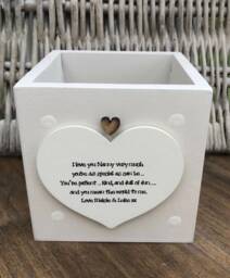 Nana Personalised Flower/Plant Pot Gift Nana Granny Nan Nannie Grandma Gran Nanna Or Any Name. Shabby Chic Style Birthday Christmas Etc - thumbnail 1