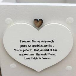 Nana Personalised Flower/Plant Pot Gift Nana Granny Nan Nannie Grandma Gran Nanna Or Any Name. Shabby Chic Style Birthday Christmas Etc - thumbnail 2